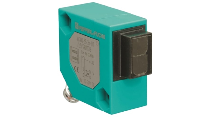 ML300-55-6m-RT/25/95/120, Pepperl + Fuchs Retroreflective Photoelectric Sensor, Block Sensor, 0 → 6 m Detection Range – Model: ML300-55-6m-R