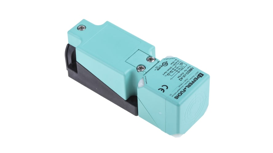 NBB20-U1-A2, Pepperl + Fuchs Inductive Block-Style Proximity Sensor, 20 mm Detection, PNP Output, 10 → 30 V dc, IP68, IP69K – Model: NBB20-U