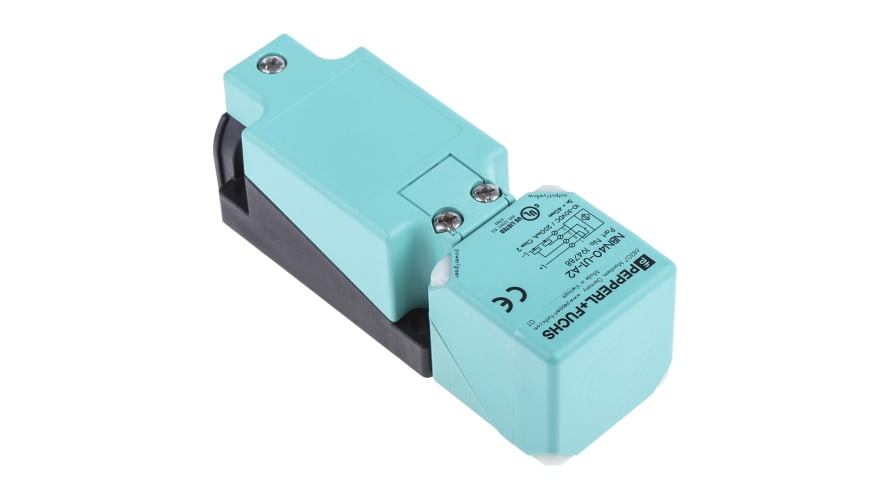 NBN40-U1-A2, Pepperl + Fuchs Inductive Block-Style Proximity Sensor, 40 mm Detection, PNP Output, 10 → 30 V dc, IP68, IP69K – Model: NBN40-U