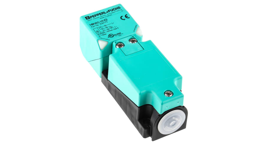 NBN30-U1-E2, Pepperl + Fuchs Inductive Block-Style Proximity Sensor, 30 mm Detection, PNP Output, 10 → 30 V dc, IP68, IP69K – Model: NBN30-U