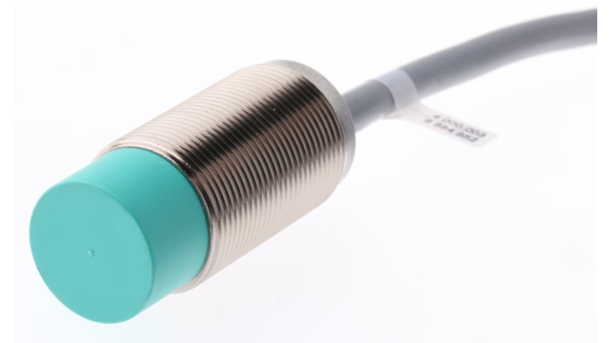 NBN8-18GM40-Z0, Pepperl + Fuchs Inductive Barrel-Style Proximity Sensor, M18 x 1, 8 mm Detection, 5 → 60 V dc, IP67 – Model: NBN8-18GM40-Z0