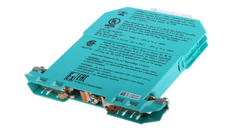 261556, Pepperl + Fuchs 2 Channel Zener Barrier, ATEX – Model: 261556