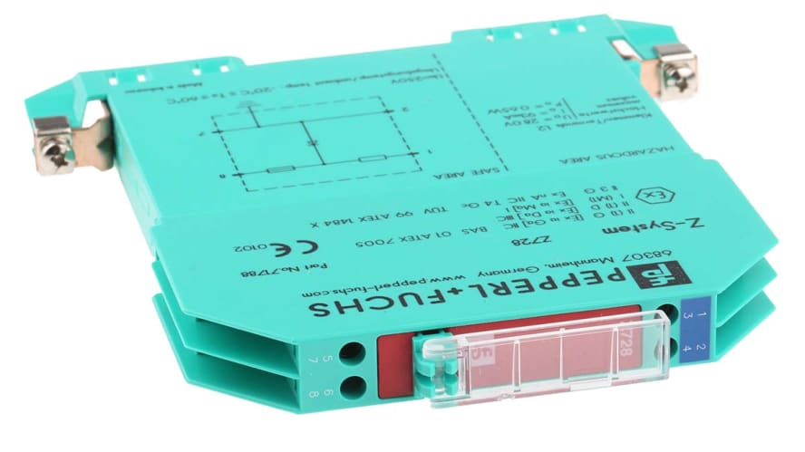 261542, Pepperl + Fuchs 1 Channel Zener Barrier, ATEX – Model: 261542