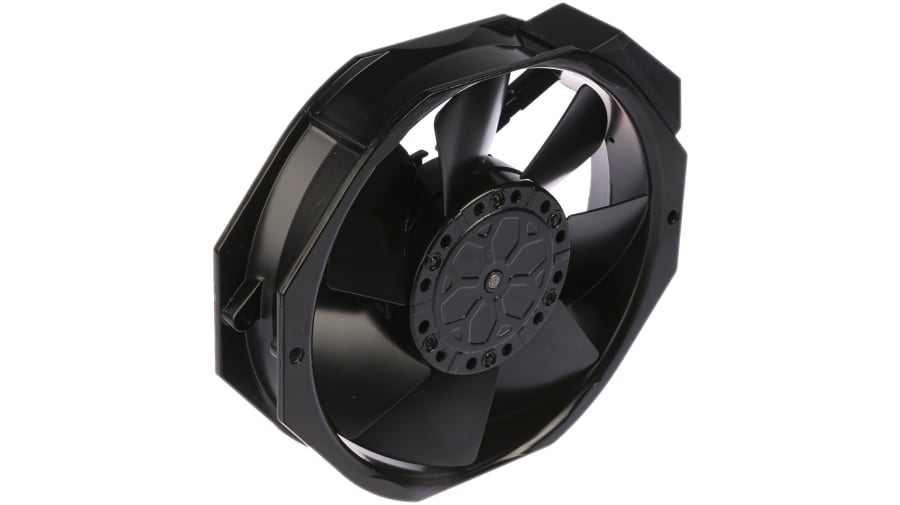 ebm-papst W2E142 Series Axial Fan Kit, 230 V ac, AC Operation, 330m³/h, 27W, 172 x 150 x 38mm – Model: W2E142-BB01-01-KR0