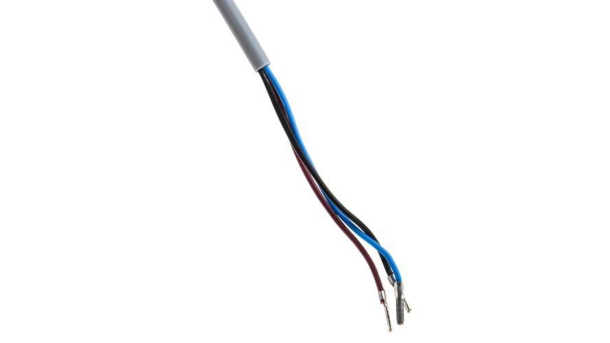 NBN4-12GM50-E2, Pepperl + Fuchs Inductive Barrel-Style Proximity Sensor, M12 x 1, 4 mm Detection, PNP Output, 5 → 36 V dc, IP68 – Model: NBN