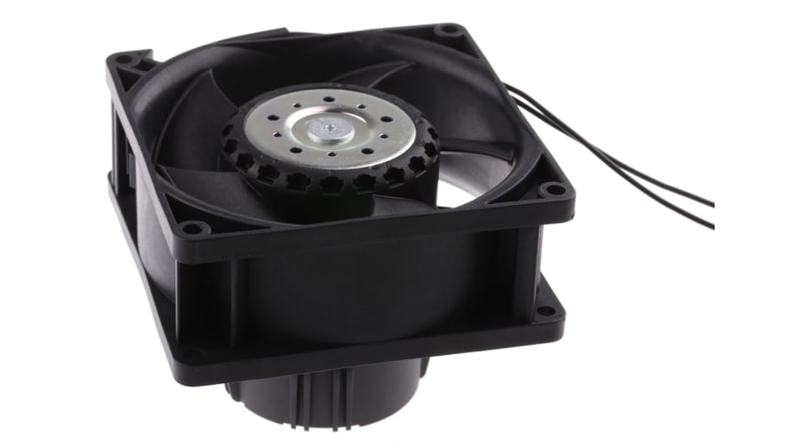 ebm-papst AC 3200 J Series Axial Fan, 85 → 265 V ac, AC Operation, 144m³/h, 12W, 92 x 92 x 38mm – Model: AC3200JH