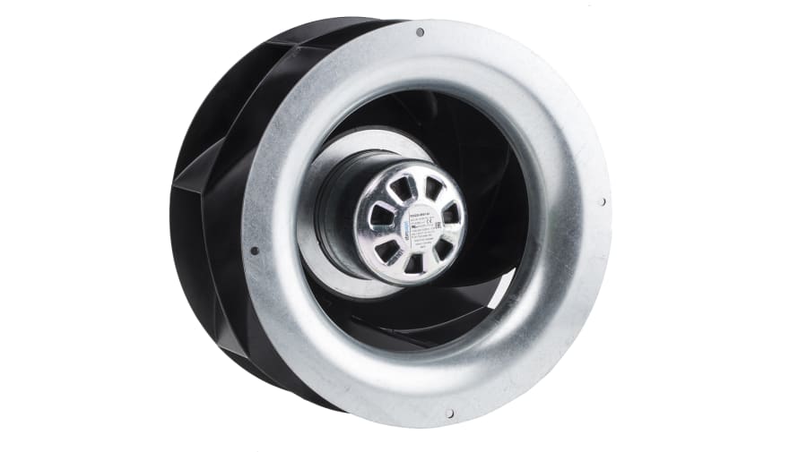 ebm-papst RadiCal Series Centrifugal Fan, 230 V ac, 1300m³/h, AC Operation, 225 (Dia.) 99mm – Model: R3G225-RE07-03