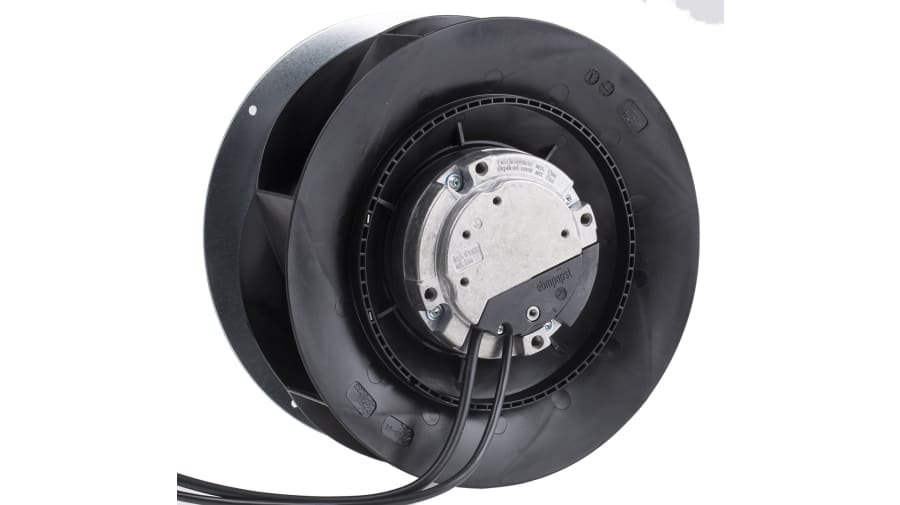 ebm-papst RadiCal Series Centrifugal Fan, 230 V ac, 1300m³/h, AC Operation, 225 (Dia.) 99mm – Model: R3G225-RE07-03