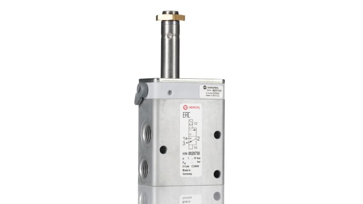 IMI Norgren Pneumatic Solenoid Valve - Solenoid/Air G 1/4 80207 Series