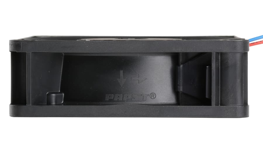 ebm-papst DV 4100 Series Axial Fan, 24 V dc, DC Operation, 280m³/h, 20.5W, 119 x 119 x 38mm – Model: DV4114N
