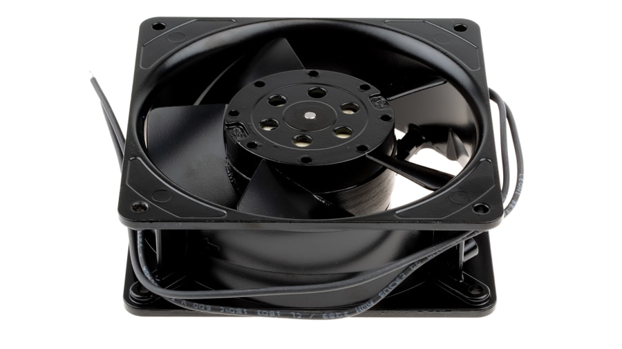 ebm-papst 4000 Z Series Axial Fan, 230 V ac, AC Operation, 98m³/h, 13W, 119 x 119 x 38mm – Model: 4850ZW