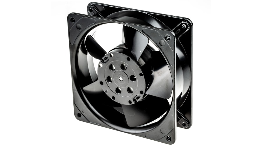 ebm-papst 4000 Z Series Axial Fan, 230 V ac, AC Operation, 160m³/h, 19W, 119 x 119 x 38mm – Model: 4656Z