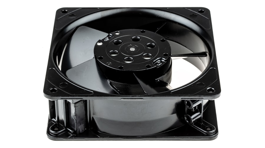ebm-papst 4000 Z Series Axial Fan, 230 V ac, AC Operation, 160m³/h, 19W, 119 x 119 x 38mm – Model: 4656Z