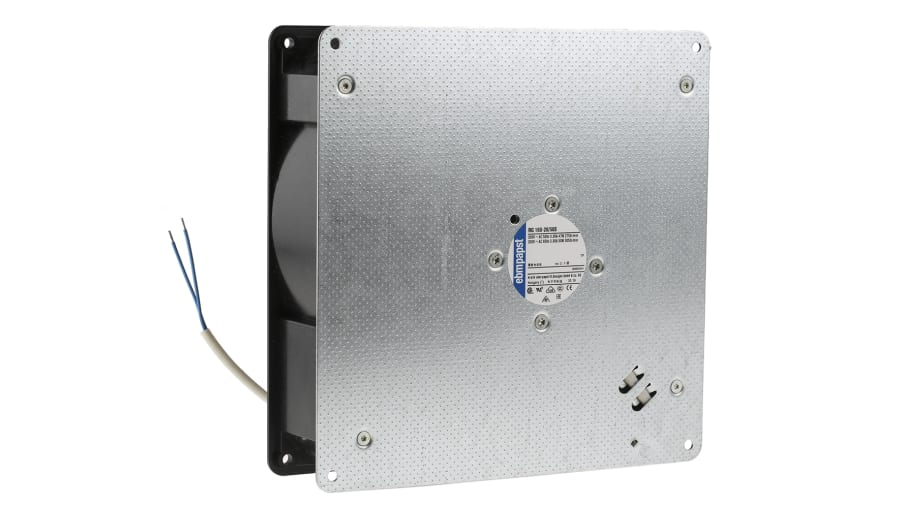 ebm-papst RG 160 N Series Centrifugal Fan, 230 V ac, 202m³/h, AC Operation, 220 x 220 x 56mm – Model: RG160-28/56S