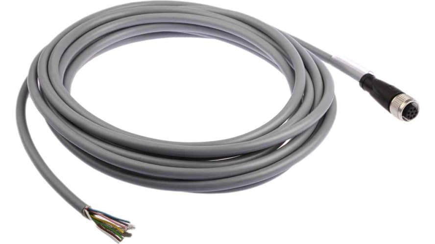 V17-G-5M-PUR, Pepperl + Fuchs Female 8 way M12 to Sensor Actuator Cable, 5m – Model: V17-G-5M-PUR