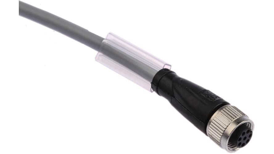 V17-G-5M-PUR, Pepperl + Fuchs Female 8 way M12 to Sensor Actuator Cable, 5m – Model: V17-G-5M-PUR