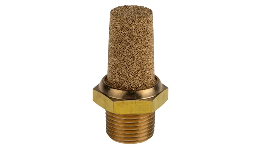 IMI Norgren T40 Bronze 10bar Pneumatic Silencer, Threaded, R 3/8 Male – Model: T40B3800
