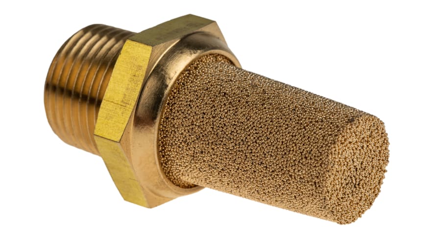 IMI Norgren T40 Bronze 10bar Pneumatic Silencer, Threaded, R 3/8 Male – Model: T40B3800