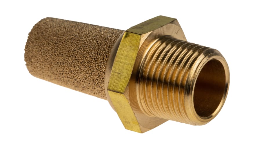 IMI Norgren T40 Bronze 10bar Pneumatic Silencer, Threaded, R 3/8 Male – Model: T40B3800