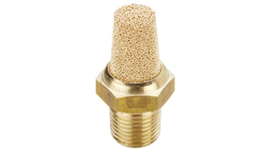 IMI Norgren T40 Bronze 10bar Pneumatic Silencer, Threaded, G 3/8 Male – Model: T40C3800