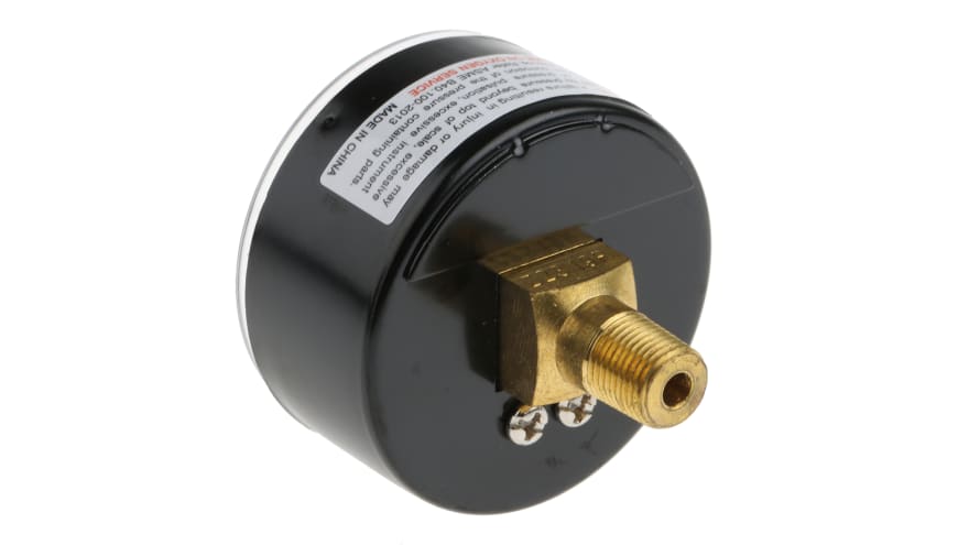 Norgren R 1/8 Analogue Pressure Gauge 10bar Back Entry 50mm Outside Diameter – Model: 18-013-013