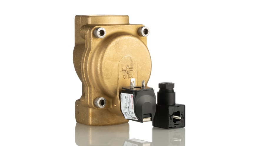 IMI Norgren Solenoid Valve 8240600.9101.02400, 2 port(s) , NC, 24 V dc, 1-1/2in