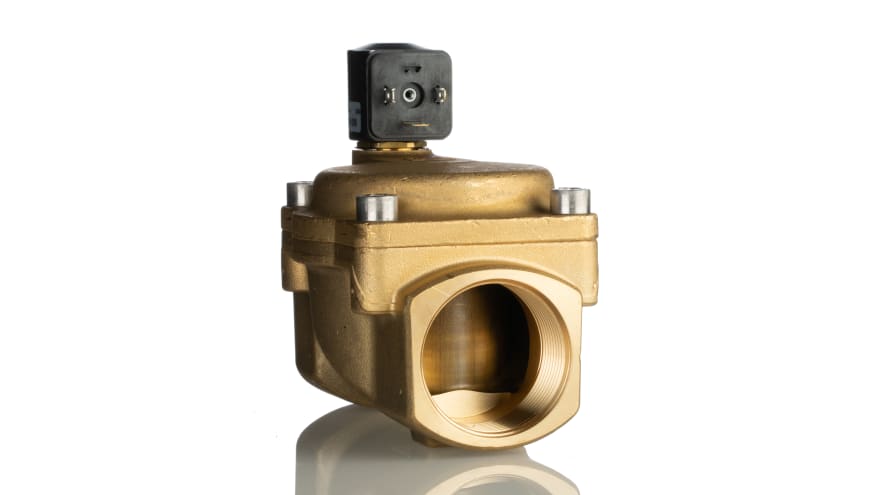 IMI Norgren Solenoid Valve 8240600.9101.02400, 2 port(s) , NC, 24 V dc, 1-1/2in