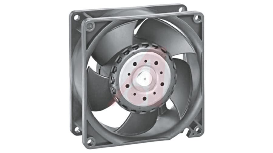 ebm-papst 3200 J - S-Force Series Axial Fan, 12 V dc, DC Operation, 237m³/h, 31W, 92 x 92 x 38mm – Model: 3212J/2N-301