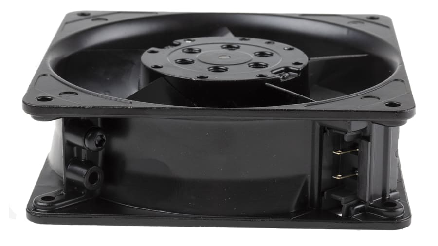 ebm-papst 4000 Z Series Axial Fan, 115 V ac, AC Operation, 180m³/h, 18W, 119 x 119 x 38mm – Model: 4606Z