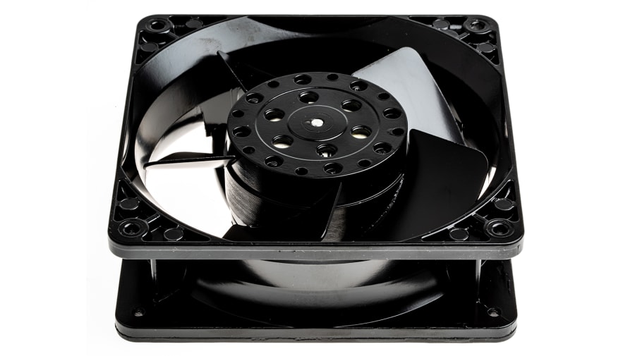 ebm-papst 4000 Series Axial Fan, 230 V ac, AC Operation, 160m³/h, 19W, IP20, 119 x 119 x 38mm – Model: 4650X