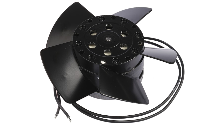ebm-papst 4000 Series Axial Fan, 230 V ac, AC Operation, 160m³/h, 19W, IP20, 119 x 119 x 38mm – Model: 4656EZ