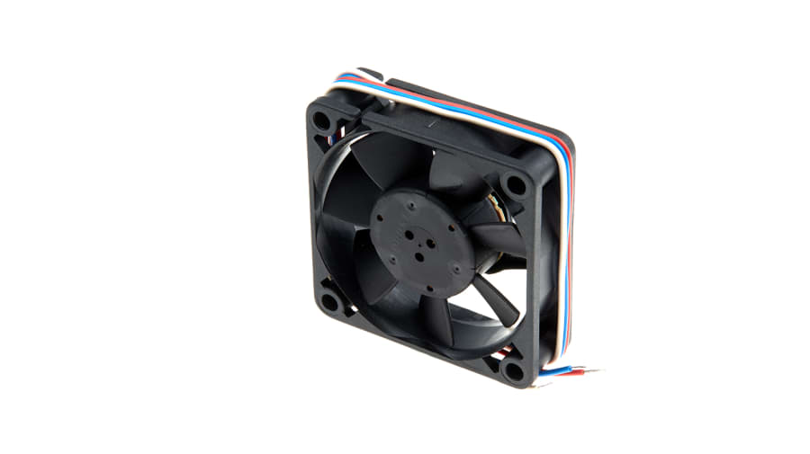 ebm-papst 500 F Series Axial Fan, 12 V dc, DC Operation, 20m³/h, 800mW, 50 x 50 x 15mm – Model: 512F/2