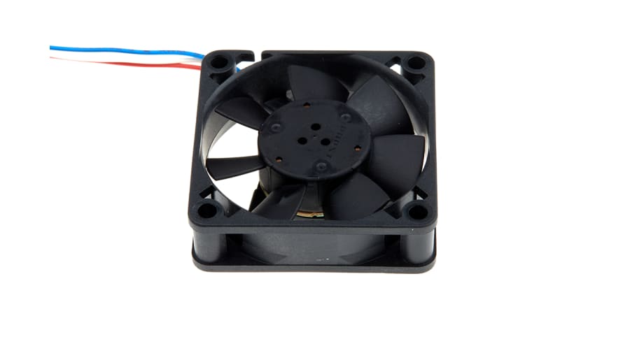 ebm-papst 500 F Series Axial Fan, 12 V dc, DC Operation, 20m³/h, 800mW, 50 x 50 x 15mm – Model: 512F/2