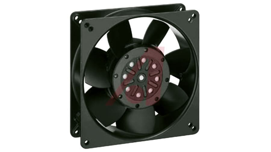 ebm-papst 5600 Series Axial Fan, 115 V ac, AC Operation, 270m³/h, 26W, 135 x 135 x 38mm – Model: 5606S