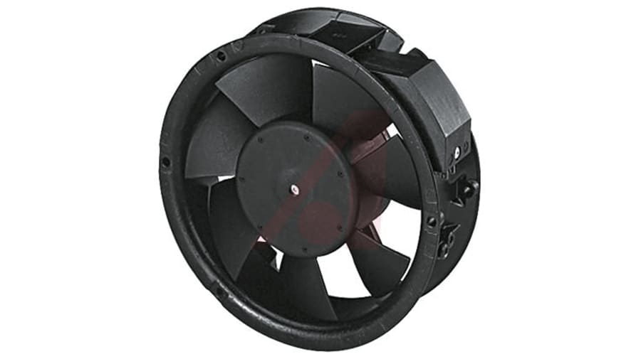 ebm-papst 6200 N Series Axial Fan, 48 V dc, DC Operation, 410m³/h, 17W, 172 x 51mm – Model: 6248N
