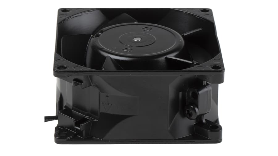 ebm-papst 8000 V Series Axial Fan, 24 V ac, AC Operation, 47m³/h, 12W, 80 x 80 x 38mm – Model: 8526VWR-686
