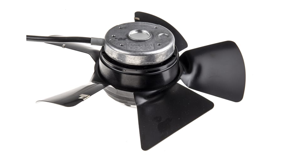 ebm-papst A Series Axial Fan, 400 V ac, AC Operation, 1720m³/h, 110W, 0.22A Max, 250 x 83mm – Model: A2D250-AA02-02