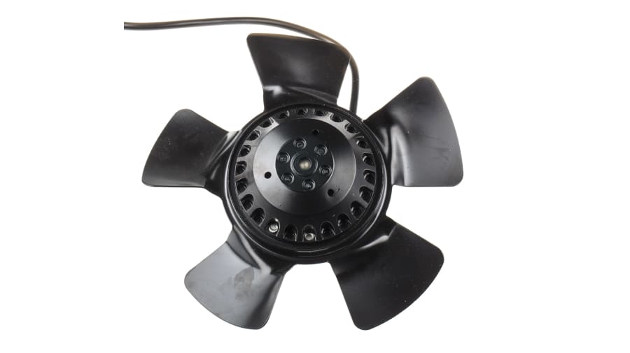 ebm-papst A Series Axial Fan, 230 V ac, AC Operation, 830m³/h, 61W, 280mA Max, 195 x 73mm – Model: A2E200-AF02-02