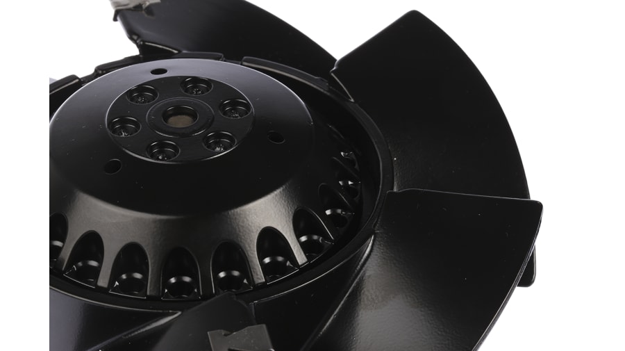 ebm-papst A2E170 Series Axial Fan, 230 V ac, AC Operation, 480m³/h, 53W, 230mA Max, IP44, 170 x 63mm – Model: A2E170-AF23-01