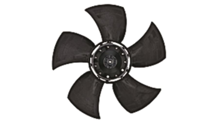 ebm-papst A Series Axial Fan, 230 V ac, AC Operation, 96W, 420mA Max, 300 x 73.4mm – Model: A4E300-AS72-01