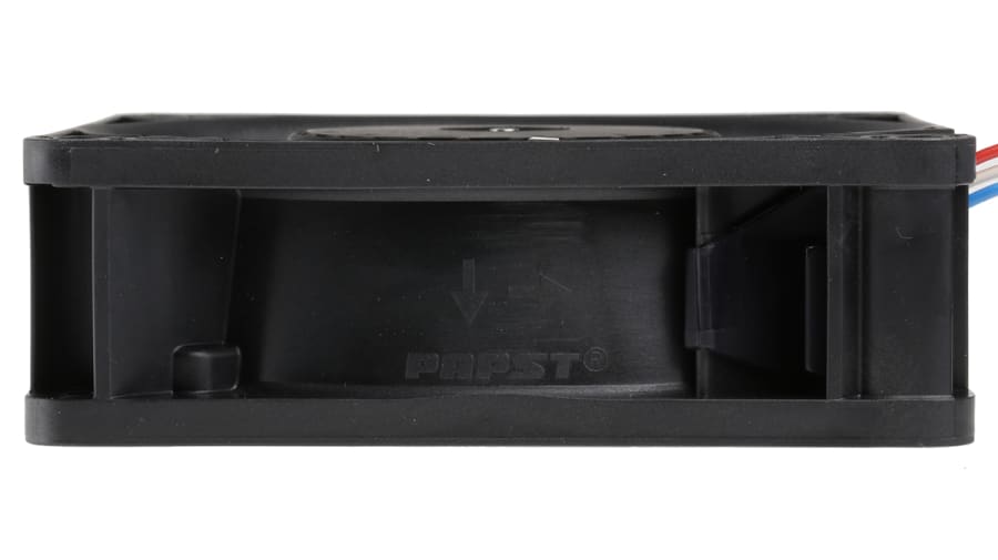 ebm-papst DV 4100 Series Axial Fan, 24 V dc, DC Operation, 280m³/h, 20.5W, 119 x 119 x 38mm – Model: DV4114/2N
