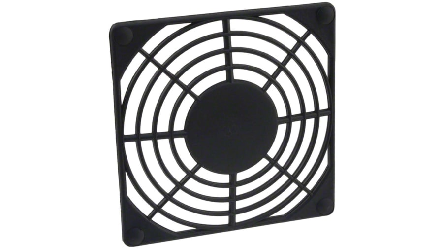 ebm-papst LZ32-3 Series Plastic Finger Guard for 80mm Fans, 71.5mm Hole Spacing, 80 x 80mm – Model: LZ32-3