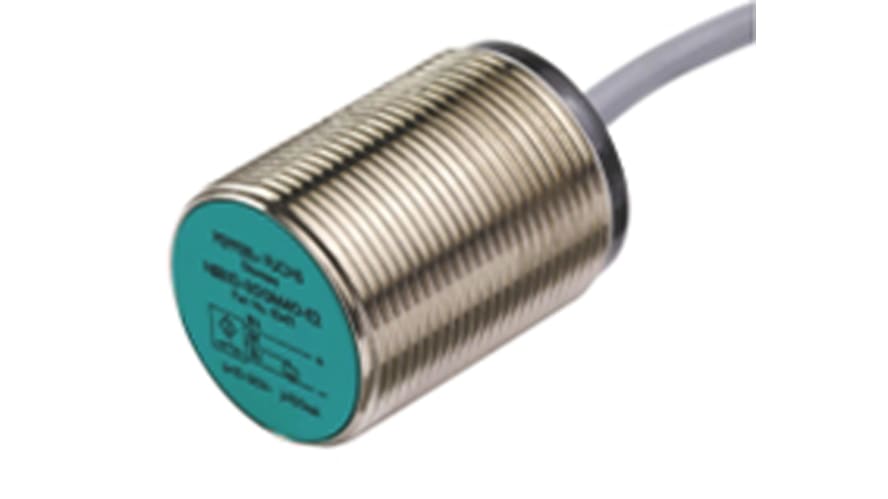 NBB10-30GM40-Z0, Pepperl + Fuchs Inductive Barrel-Style Proximity Sensor, M30 x 1.5, 10 mm Detection, 5 → 30 V dc, IP67 – Model: NBB10-30GM4