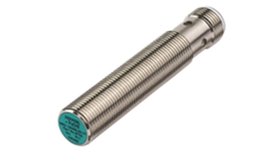 NBB2-12GM50-E3-V1, Pepperl + Fuchs Inductive Barrel-Style Proximity Sensor, M12 x 1, 2 mm Detection, PNP Output, 5 → 36 V dc, IP68 – Model: 