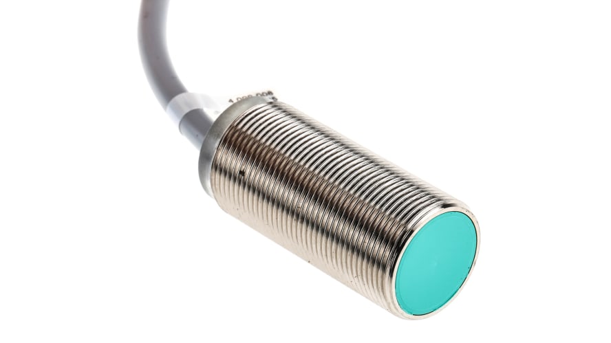 NBB5-18GM40-Z0, Pepperl + Fuchs Inductive Barrel-Style Proximity Sensor, M18 x 1, 5 mm Detection, 5 → 30 V dc, IP67 – Model: NBB5-18GM40-Z0