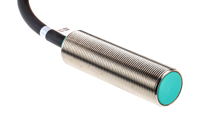 NBB8-18GM60-US, Pepperl + Fuchs Inductive Barrel-Style Proximity Sensor, M18 x 1, 8 mm Detection, 20 → 250 V ac, 20 → 300 – Model: NBB8-18GM