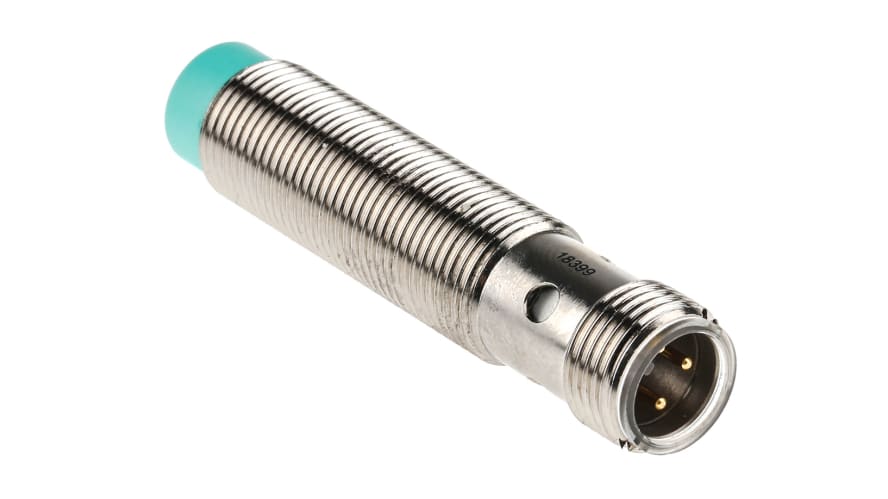 NBN4-12GM40-Z0-V1, Pepperl + Fuchs Inductive Barrel-Style Proximity Sensor, M12 x 1, 4 mm Detection, 5 → 30 V dc, IP67 – Model: NBN4-12GM40-