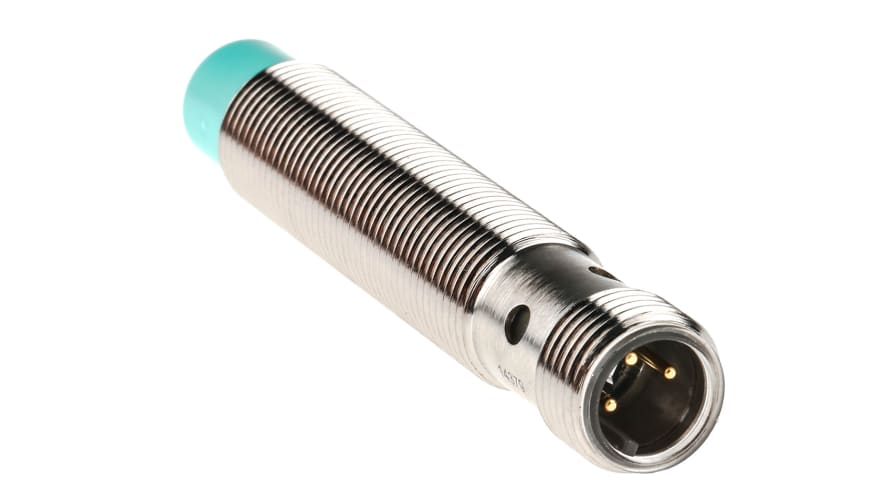 NBN8-12GM50-E2-V1, Pepperl + Fuchs Inductive Barrel-Style Proximity Sensor, M12 x 1, 8 mm Detection, PNP Output, 5 → 36 V dc, IP68 – Model: 