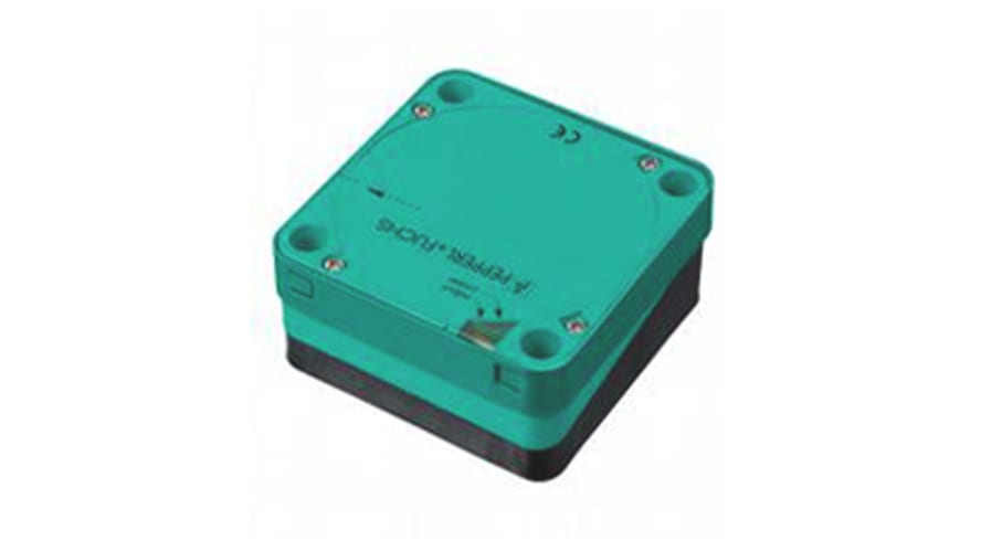 NCB50-FP-A2-P1-V1, Pepperl + Fuchs Inductive Block-Style Proximity Sensor, 50 mm Detection, PNP Output, 10 → 60 V dc, IP68 – Model: NCB50-FP