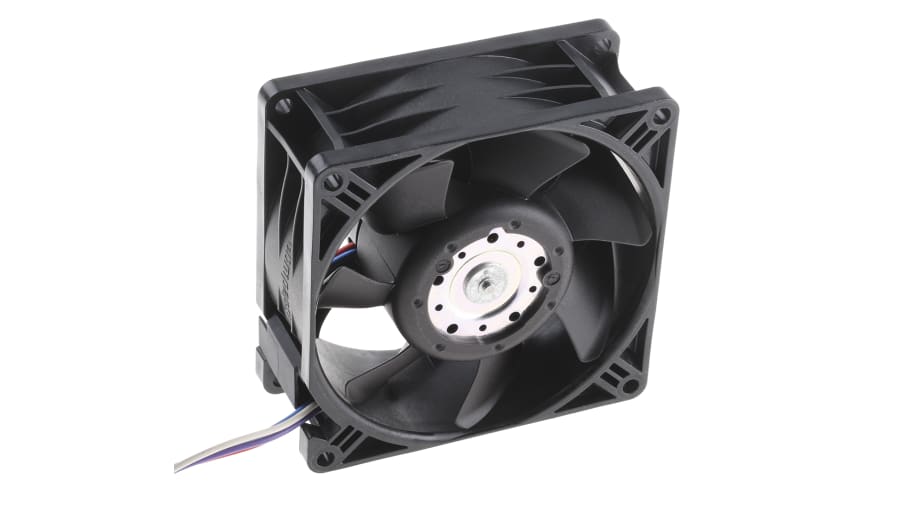 ebm-papst 3250 J - S-Panther Series Axial Fan, 48 V dc, DC Operation, 270m³/h, 33.6W, 92 x 92 x 38mm – Model: 3258J/2H3P